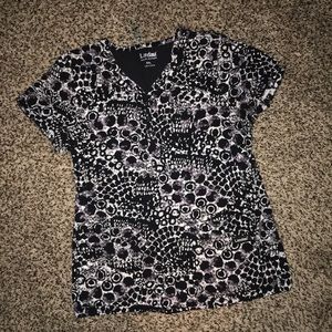 landau Scrub Top size Small